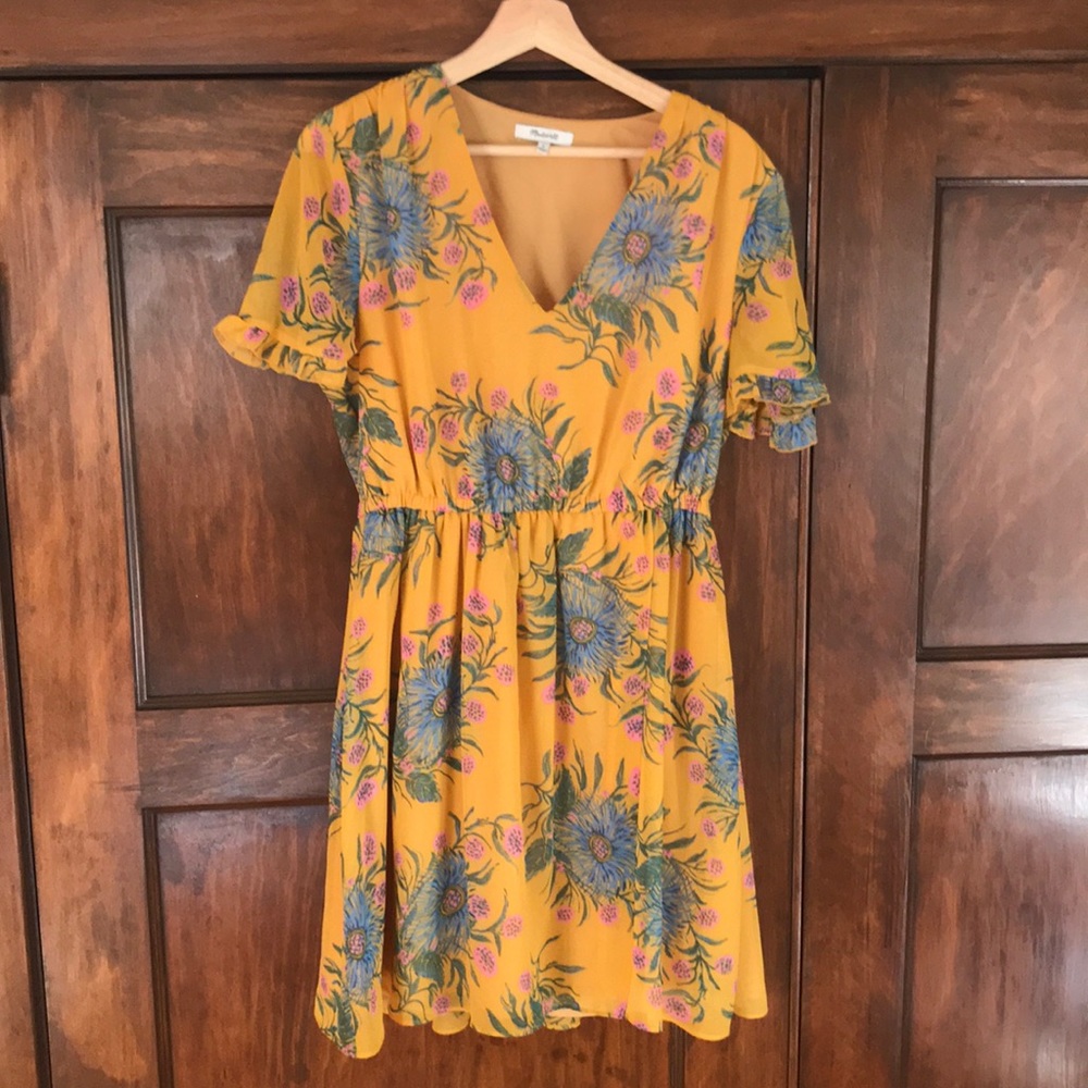Madewell Sweetgrass Ruffle Dress